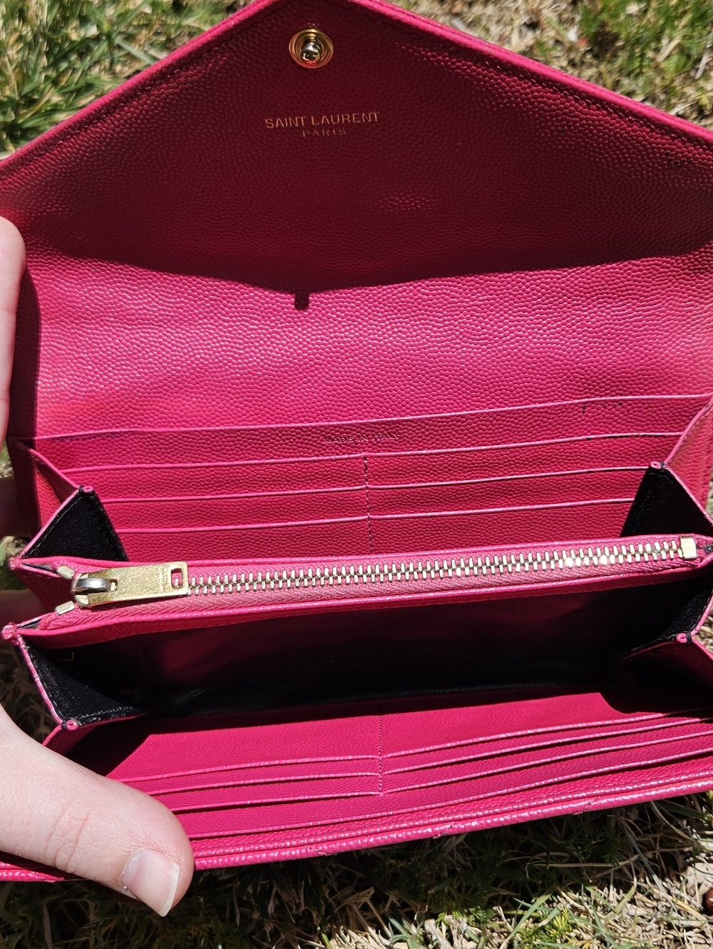 YSL Long Quilted Wallet - Picture 9 of 16
